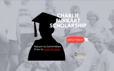 ​Apply for the Iowa PGA Section Foundation Charlie Burkart Scholarship