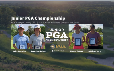 Harwick, Nelson, Peters and Berg to Compete in Junior PGA Championship