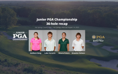 Junior PGA Championship 36-Hole Recap