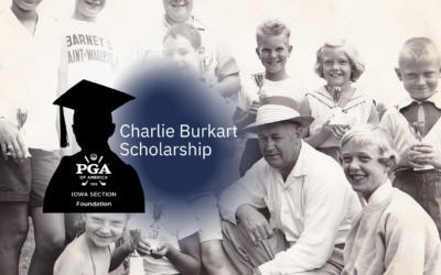 Apply Today for the Iowa PGA Section Foundation Charlie Burkart Scholarship Application